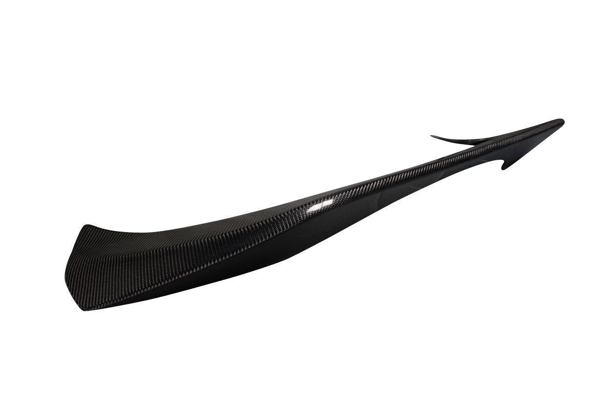 2019-2023 Toyota Supra Carbon Creations Omega Carbon Fiber Rear Wing - Image 4