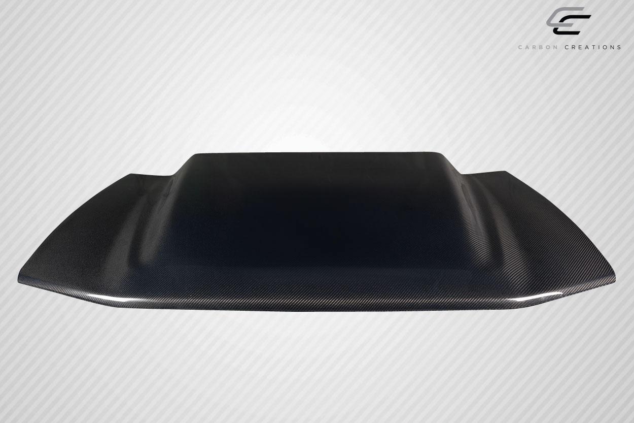 2002-2008 Chevrolet Trailblazer Carbon Creations Cowl Carbon Fiber Hood - Image 2