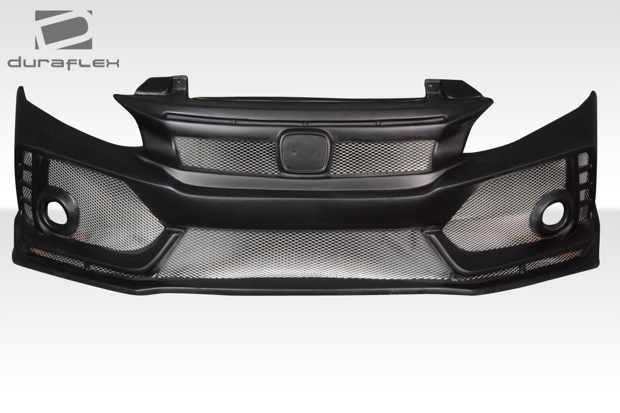 2012-2015 Honda Civic Duraflex FK8 Style Front Bumper - Image 2