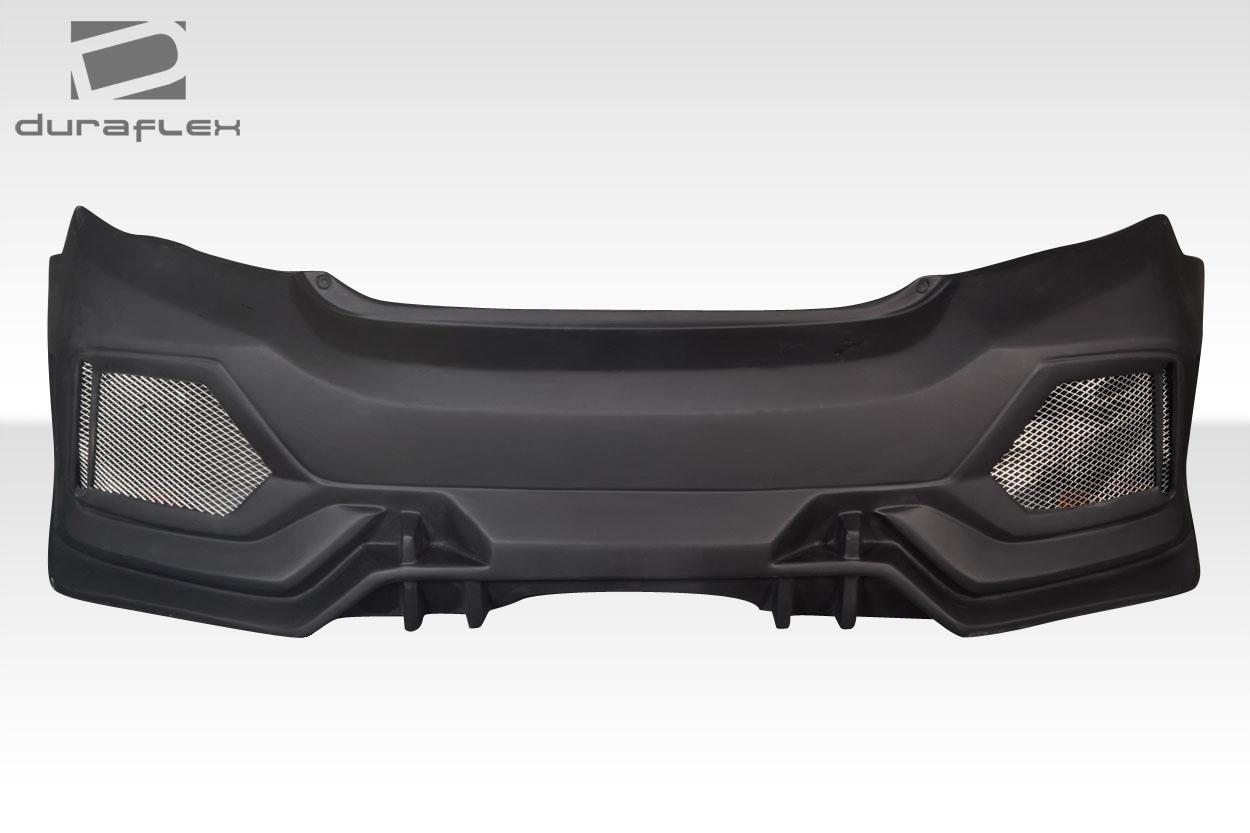 2012-2015 Honda Civic Duraflex FK8 Style Rear Bumper - Image 2