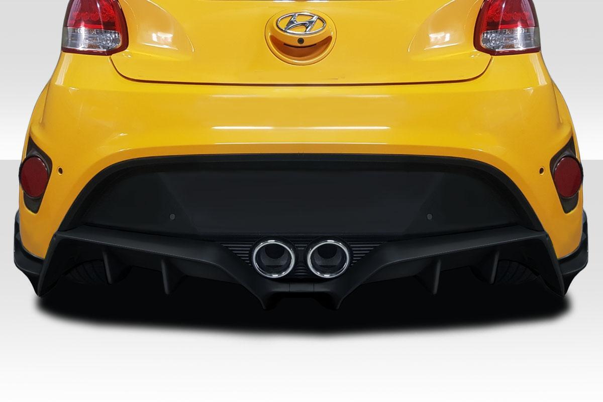 2012-2017 Hyundai Veloster Duraflex Minda Rear Lip - Image 1