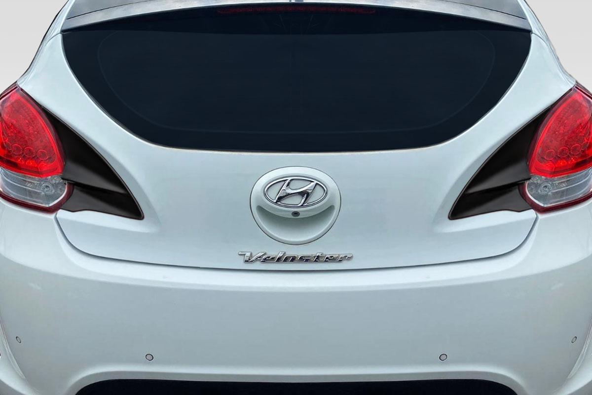 2012-2017 Hyundai Veloster Duraflex Minda Rear Lip - Image 1