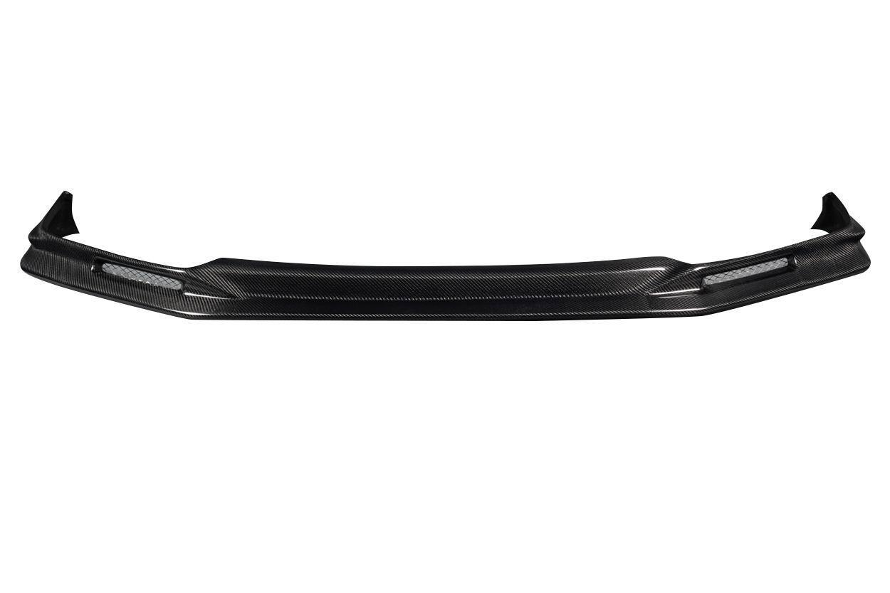 2017-2021 Honda Civic Carbon Creations Parvin Carbon Fiber Front Lip - Image 2