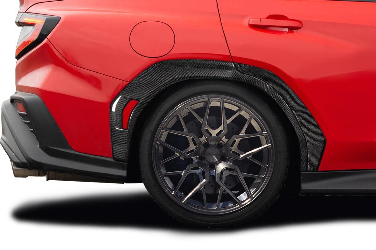 2022-2024 Subaru WRX Carbon Creations OEM Look Carbon Fiber Fender Flare - Image 1