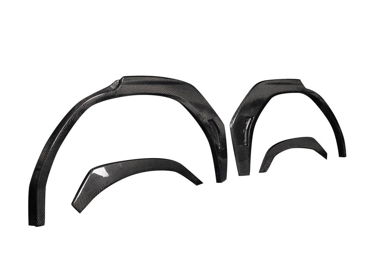 2022-2024 Subaru WRX Carbon Creations OEM Look Carbon Fiber Fender Flare - Image 4