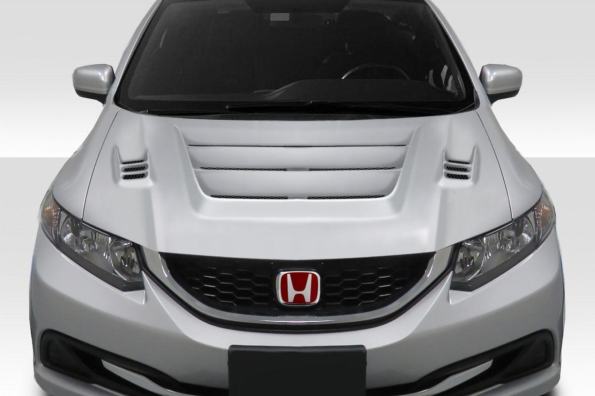 2012-2015 Honda Civic Duraflex Kina Hood - Image 1