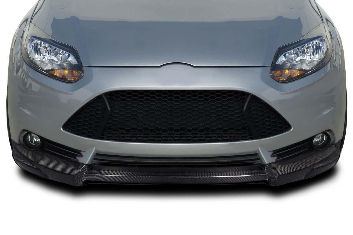 2013-2014 Ford Focus Carbon Creations Tracer Carbon Fiber Front Lip - Image 1