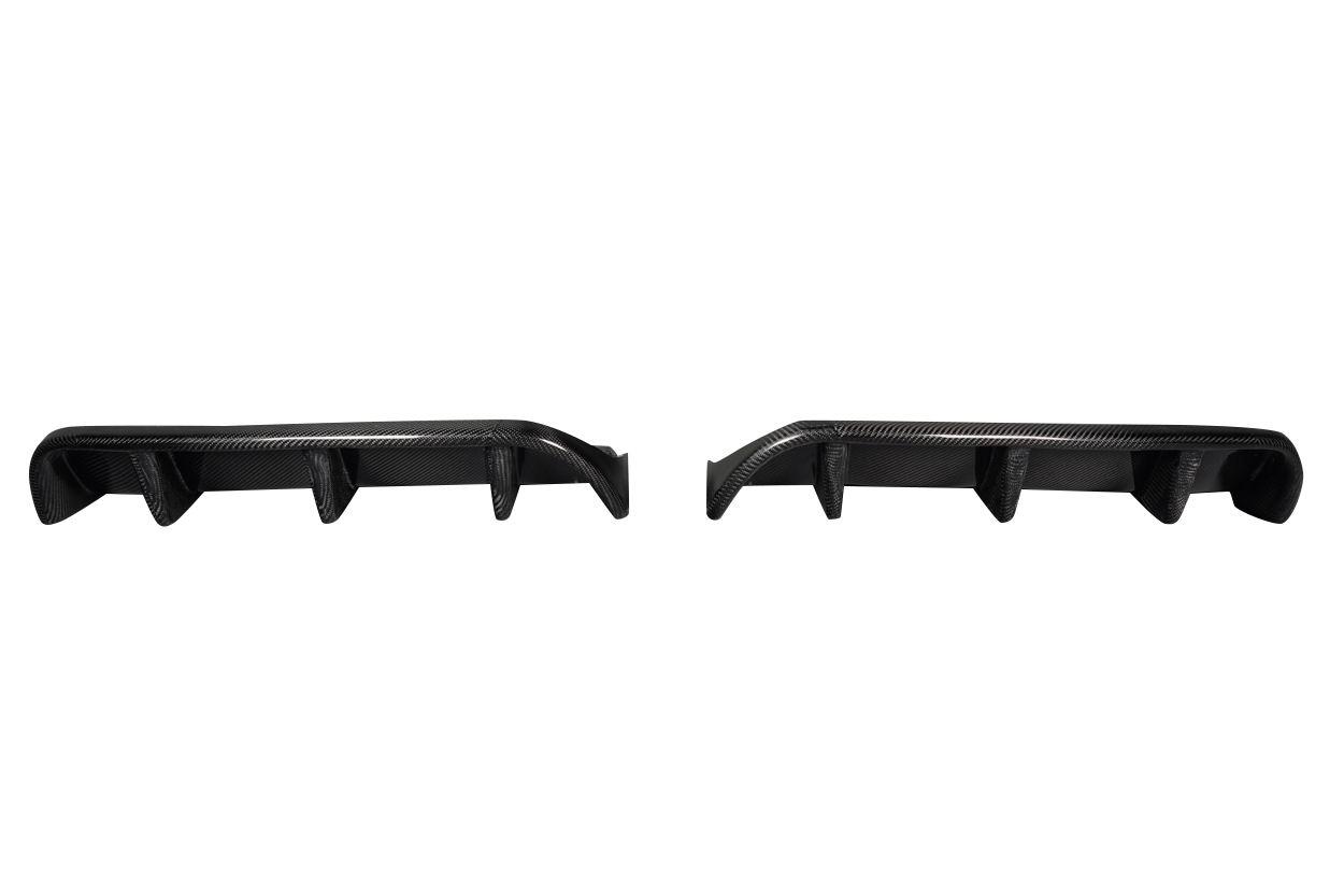 2021-2025 Ford Mustang Carbon Creations Mystic Carbon Fiber Rear Lip - Image 2