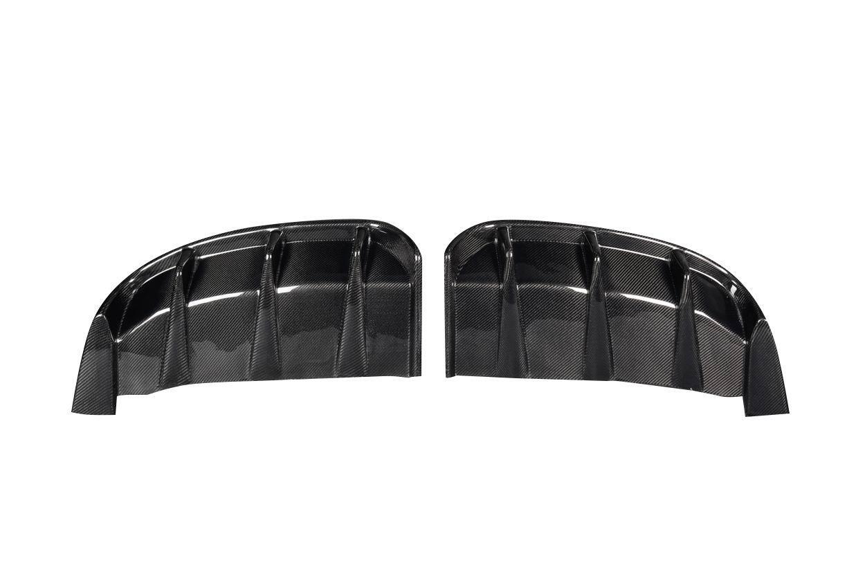 2021-2025 Ford Mustang Carbon Creations Mystic Carbon Fiber Rear Lip - Image 6