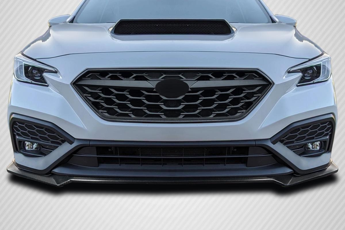 2022-2023 Subaru WRX Carbon Creations STI Look Carbon Fiber Front Lip - Image 1