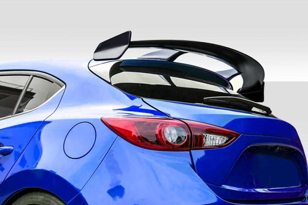 2014-2018 Mazda 3 Duraflex Widow Rear Wing - Image 2