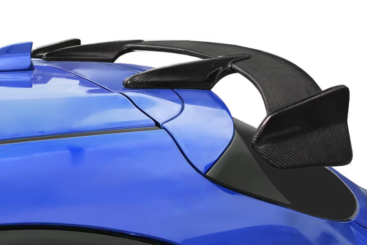 2014-2018 Mazda 3 Carbon Creations Widow Carbon Fiber Rear Wing - Image 1