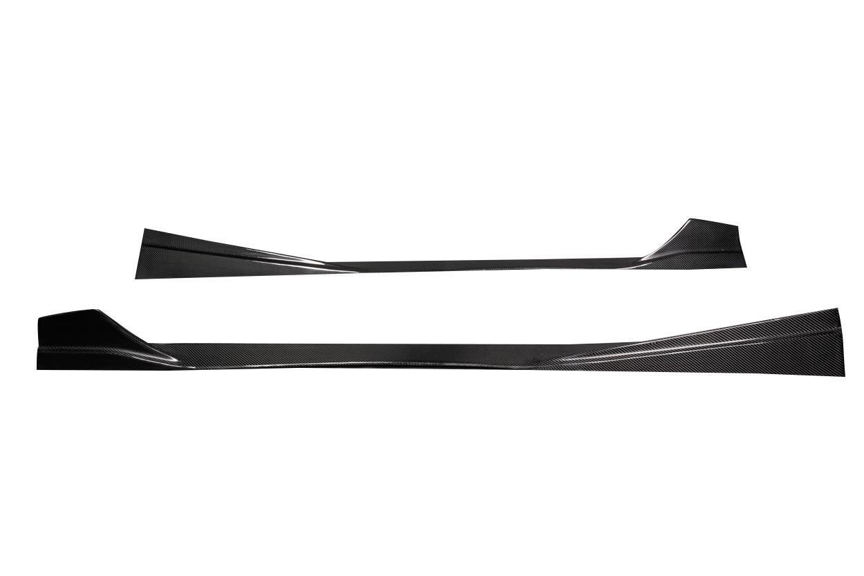 2022-2025 Toyota GR86 Carbon Creations GT Competition Carbon Fiber Side Skirts - Image 2