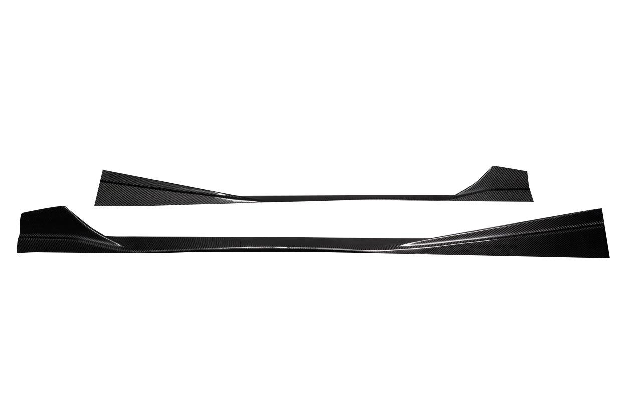 2022-2025 Toyota GR86 Carbon Creations GT Competition Carbon Fiber Side Skirts - Image 3