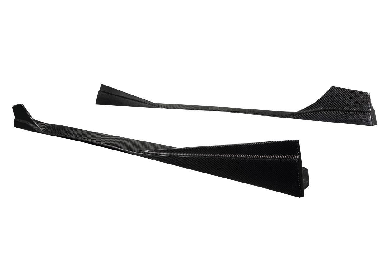 2022-2025 Toyota GR86 Carbon Creations GT Competition Carbon Fiber Side Skirts - Image 4