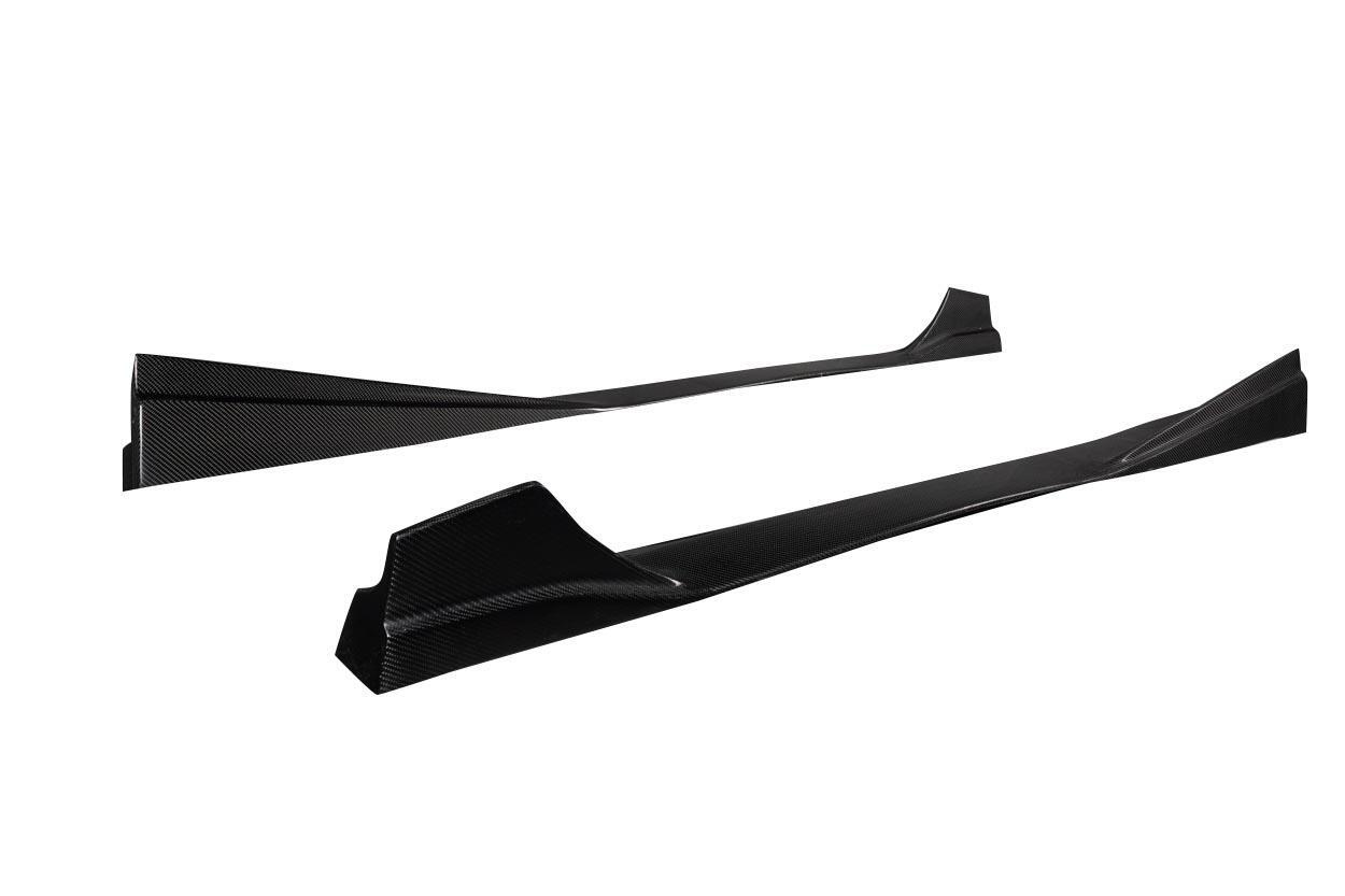 2022-2025 Toyota GR86 Carbon Creations GT Competition Carbon Fiber Side Skirts - Image 5
