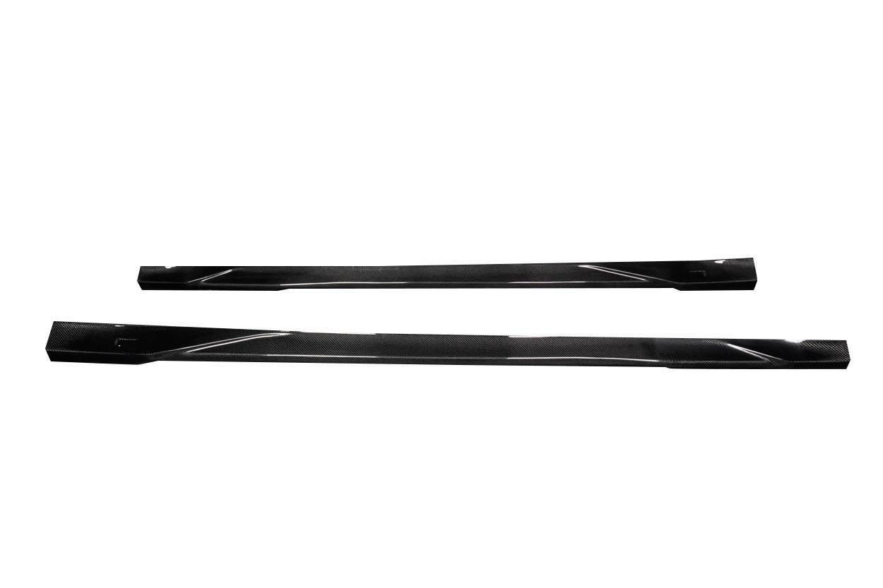 2021-2024 Kia K5 Carbon Creations Forge Works Carbon Fiber Side Skirts - Image 2