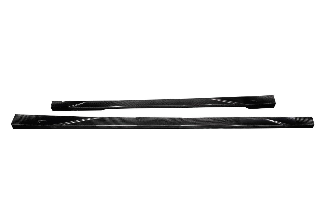 2021-2024 Kia K5 Carbon Creations Forge Works Carbon Fiber Side Skirts - Image 3