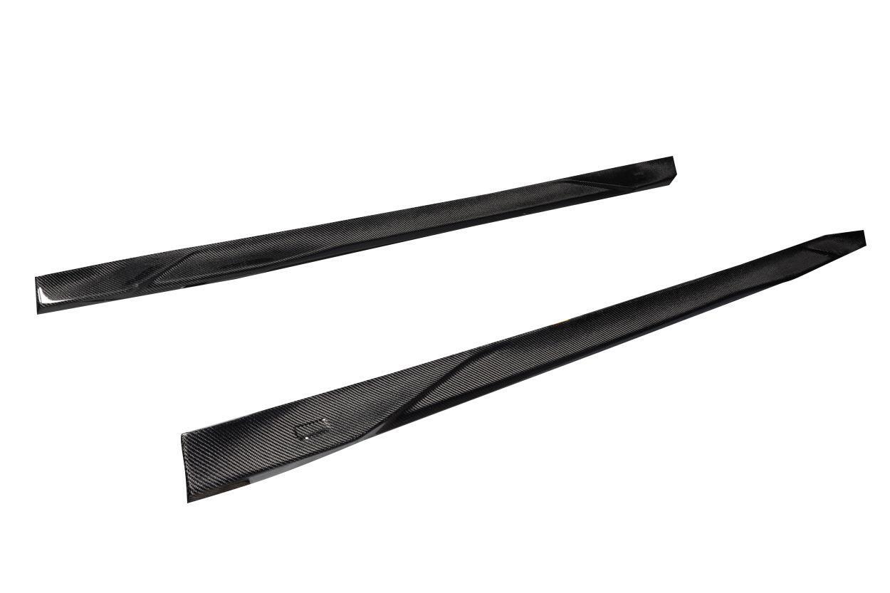 2021-2024 Kia K5 Carbon Creations Forge Works Carbon Fiber Side Skirts - Image 5
