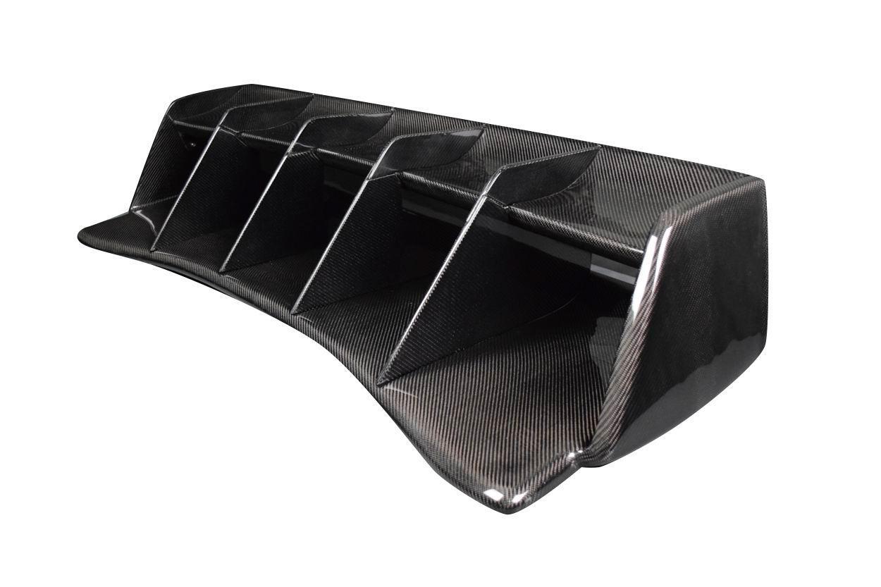 2002-2007 Subaru Impreza Carbon Creations WRC Look Carbon Fiber Rear Wing - Image 7