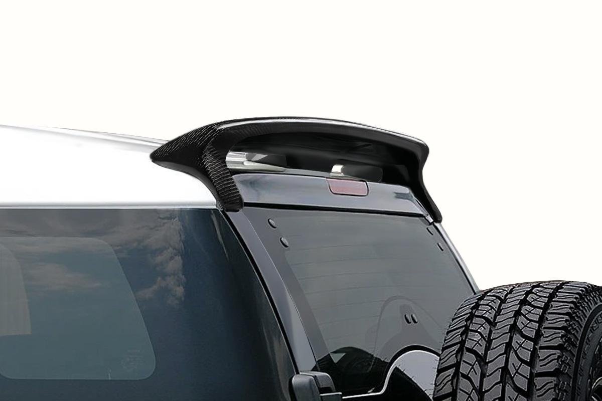2007-2014 Toyota FJ Cruiser Carbon Creations Jardo Carbon Fiber Rear Wing - Image 1