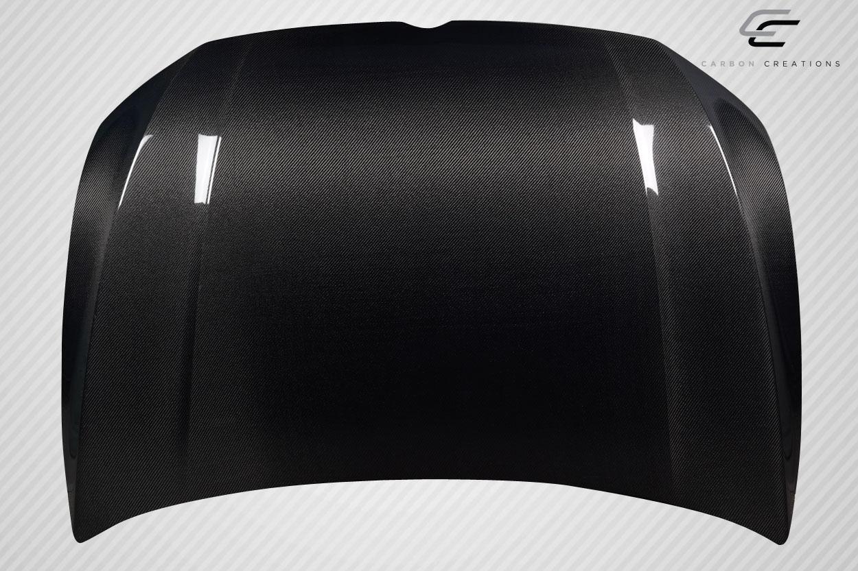 2022-2023 Volkswagen GTI Carbon Creations OEM Look Carbon Fiber Hood - Image 5