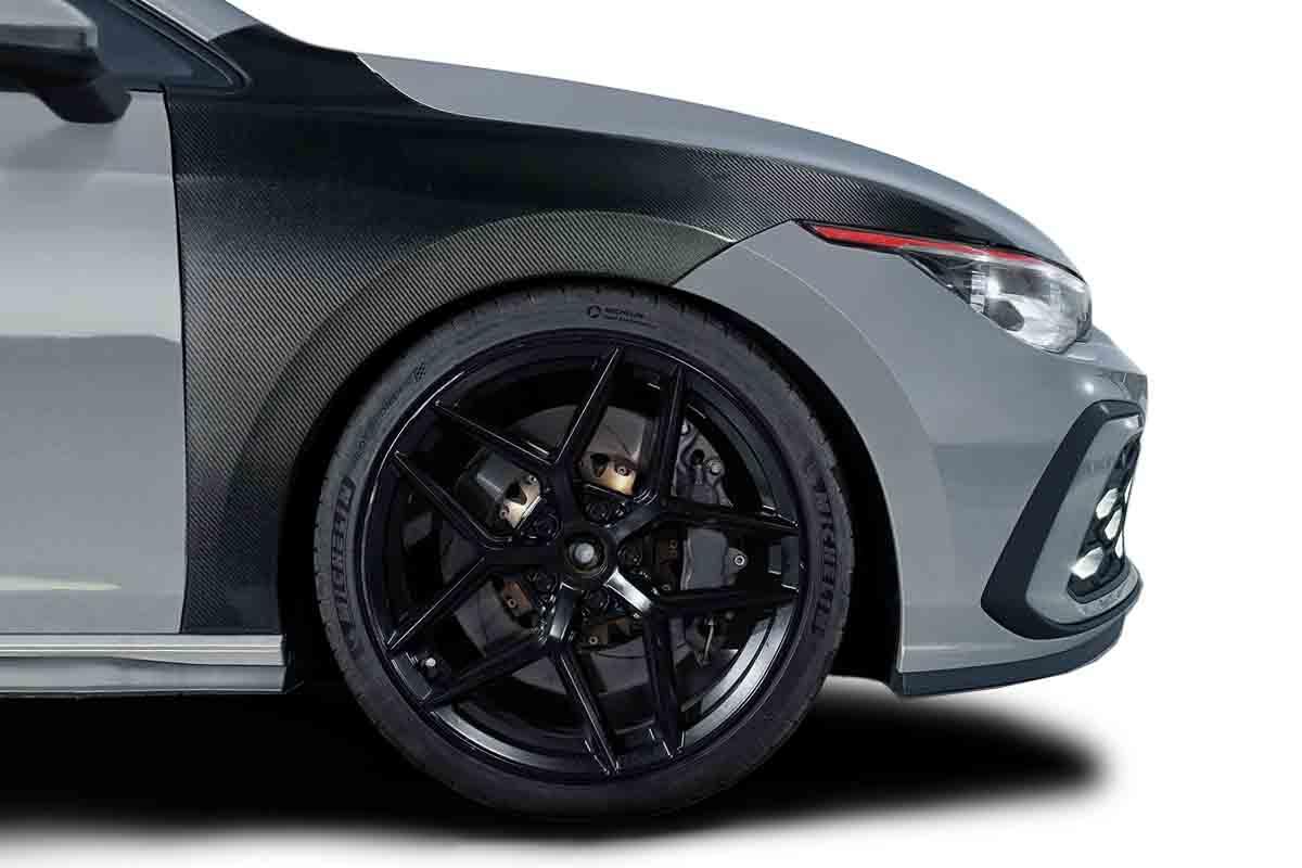2022-2024 Volkswagen Golf Carbon Creations OEM Look Carbon Fiber Fender - Image 1