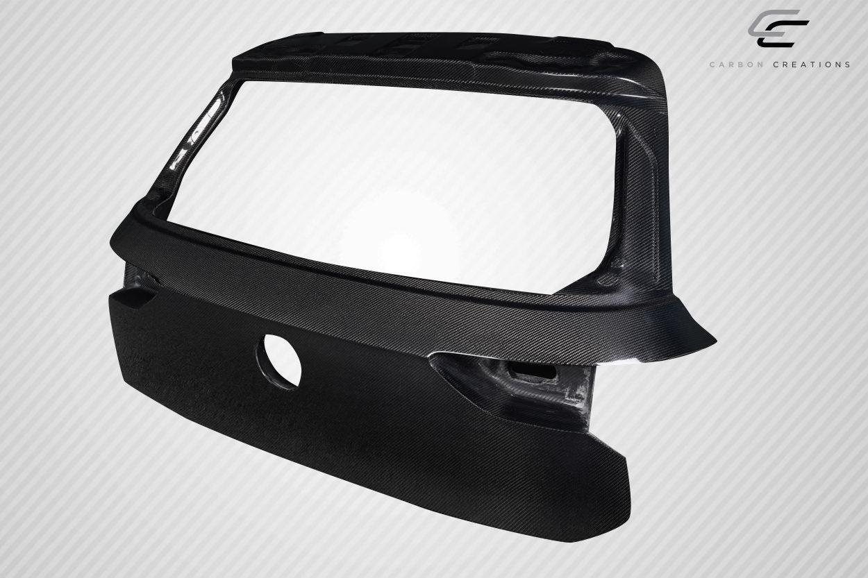 2022-2023 Volkswagen GTI Carbon Creations OEM Look Carbon Fiber Trunk - Image 3