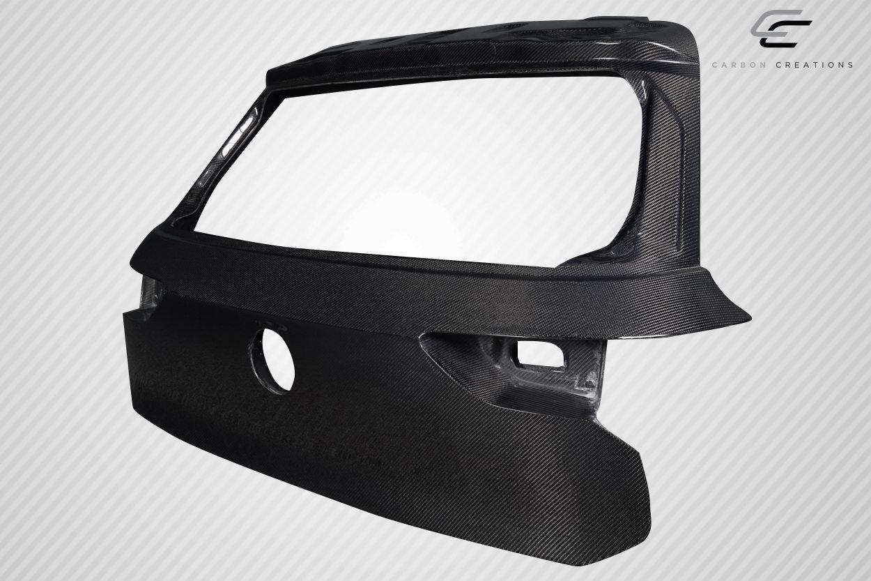 2022-2023 Volkswagen GTI Carbon Creations OEM Look Carbon Fiber Trunk - Image 4
