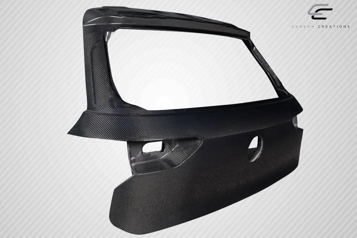 2022-2023 Volkswagen GTI Carbon Creations OEM Look Carbon Fiber Trunk - Image 5