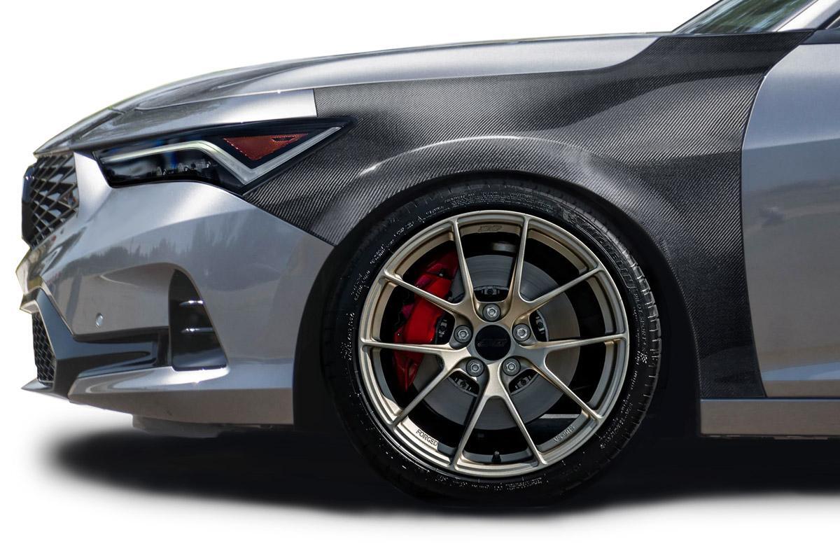2022-2025 Acura Integra Carbon Creations OEM Look Carbon Fiber Fender - Image 1