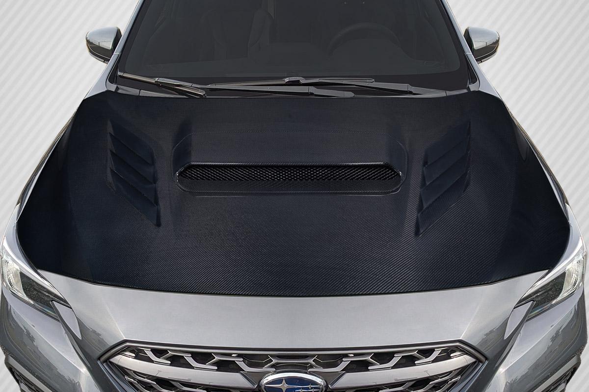 2022-2024 Subaru WRX Carbon Creations Minari Carbon Fiber Hood - Image 1