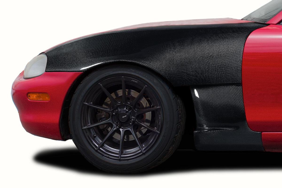 1999-2005 Mazda Miata Carbon Creations Delta Carbon Fiber Fender - Image 1