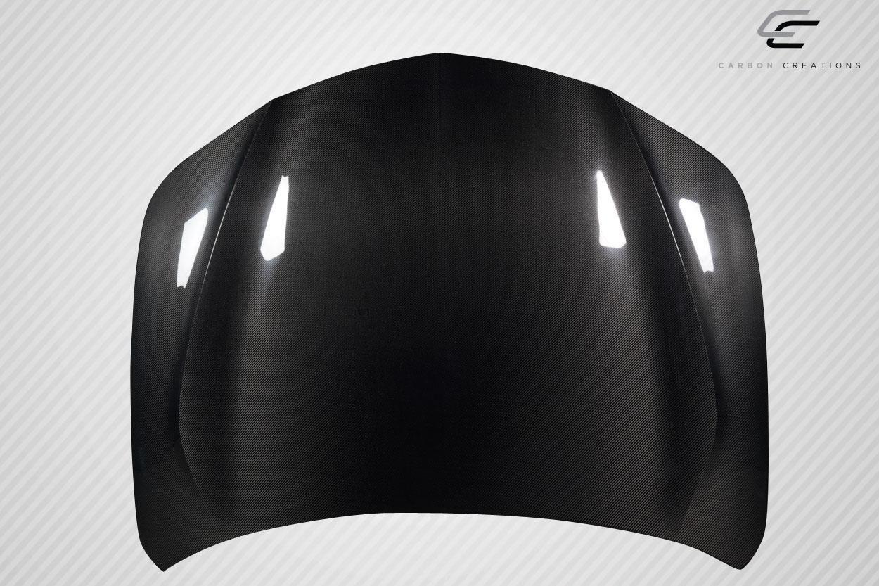 2021-2025 Acura TLX Carbon Creations OEM Look Carbon Fiber Hood - Image 5