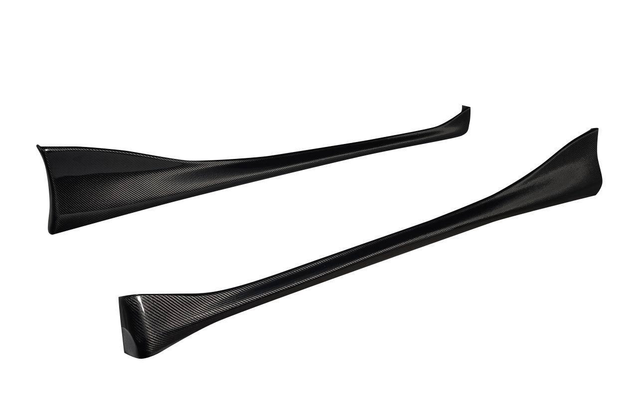 1993-1997 Mazda RX7 Carbon Creations 99 Spec Look Carbon Fiber Side Skirts - Image 5