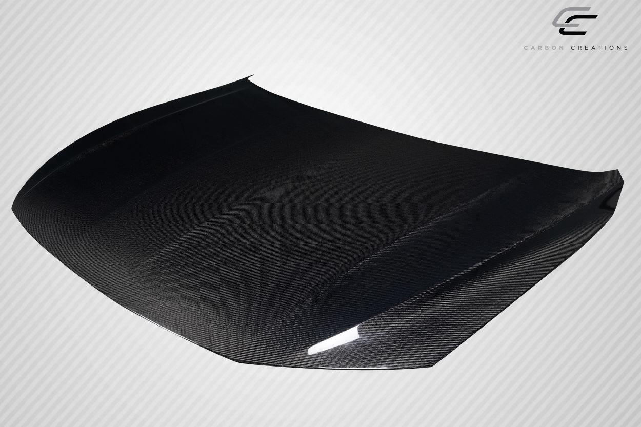 2019-2025 Volkswagen Jetta Carbon Creations OEM Look Carbon Fiber Hood - Image 3