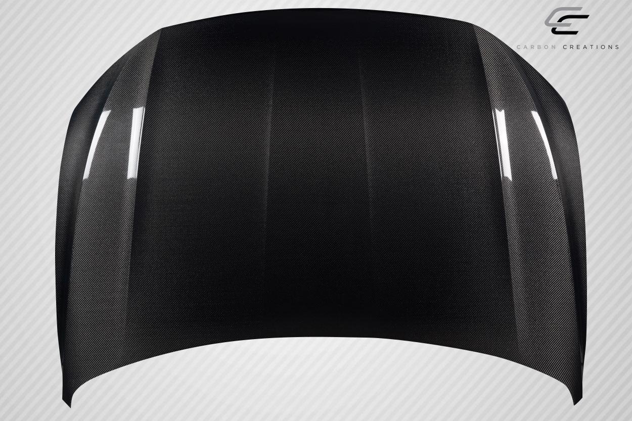2019-2025 Volkswagen Jetta Carbon Creations OEM Look Carbon Fiber Hood - Image 5