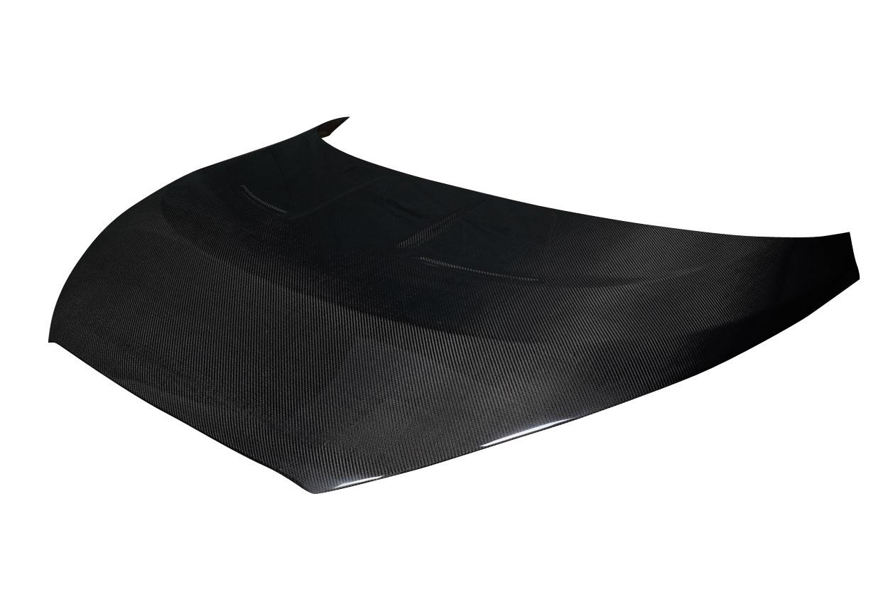 2012-2017 Hyundai Veloster Carbon Creations OEM Look Carbon Fiber Hood - Image 3