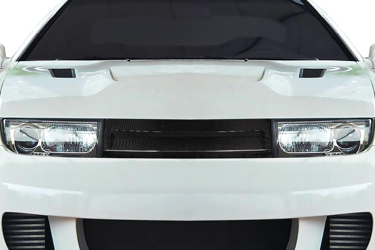 1990-1996 Nissan 300ZX Carbon Creations Hyper Flow Carbon Fiber Grille - Image 1