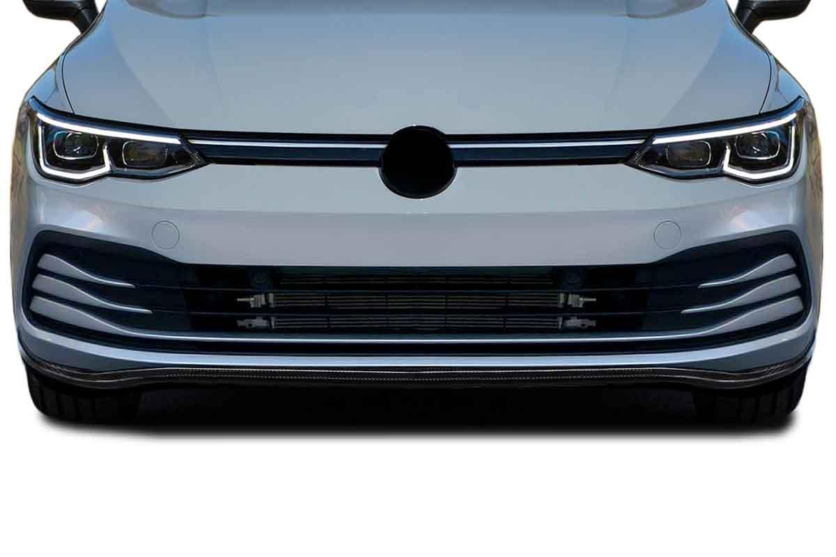 2022-2024 Volkswagen Golf Carbon Creations Zamba Carbon Fiber Front Lip - Image 1