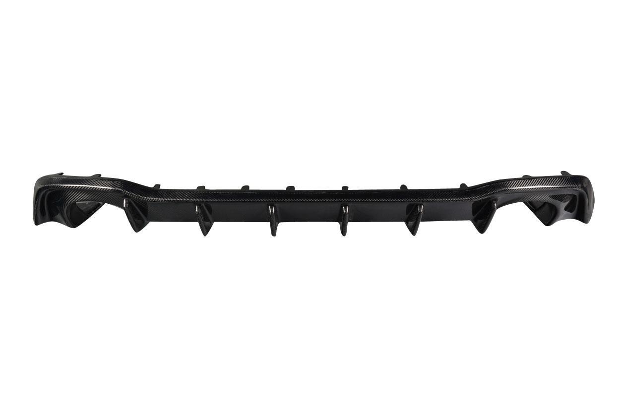 2022-2024 Volkswagen Golf Carbon Creations Zamba Carbon Fiber Rear Lip - Image 2