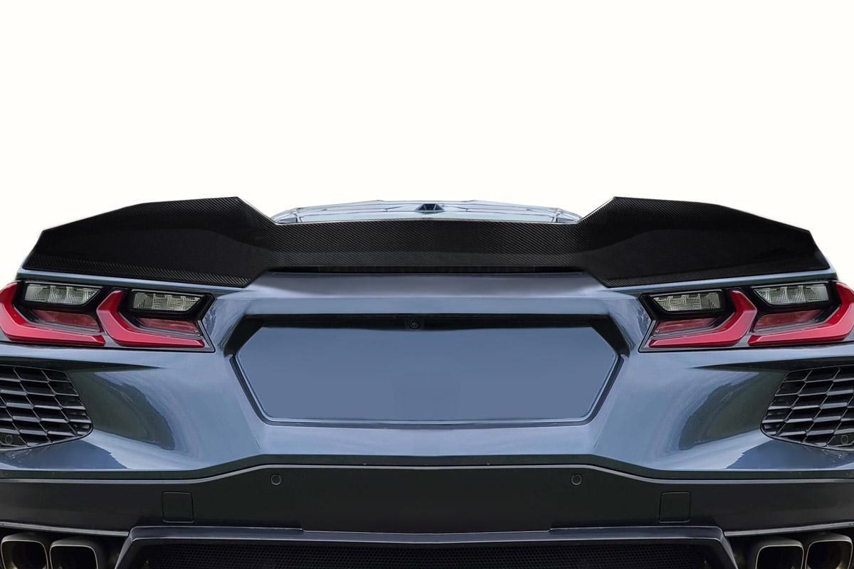 2020-2025 Chevrolet Corvette Carbon Creations Wicked Carbon Fiber Rear Wing - Image 1