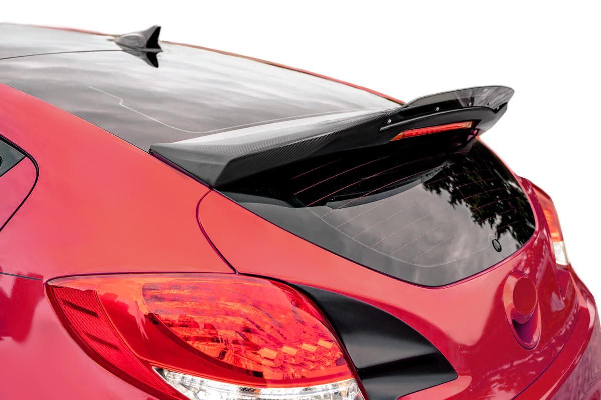 2012-2017 Hyundai Veloster Carbon Creations Ultra Carbon Fiber Rear Wing - Image 1