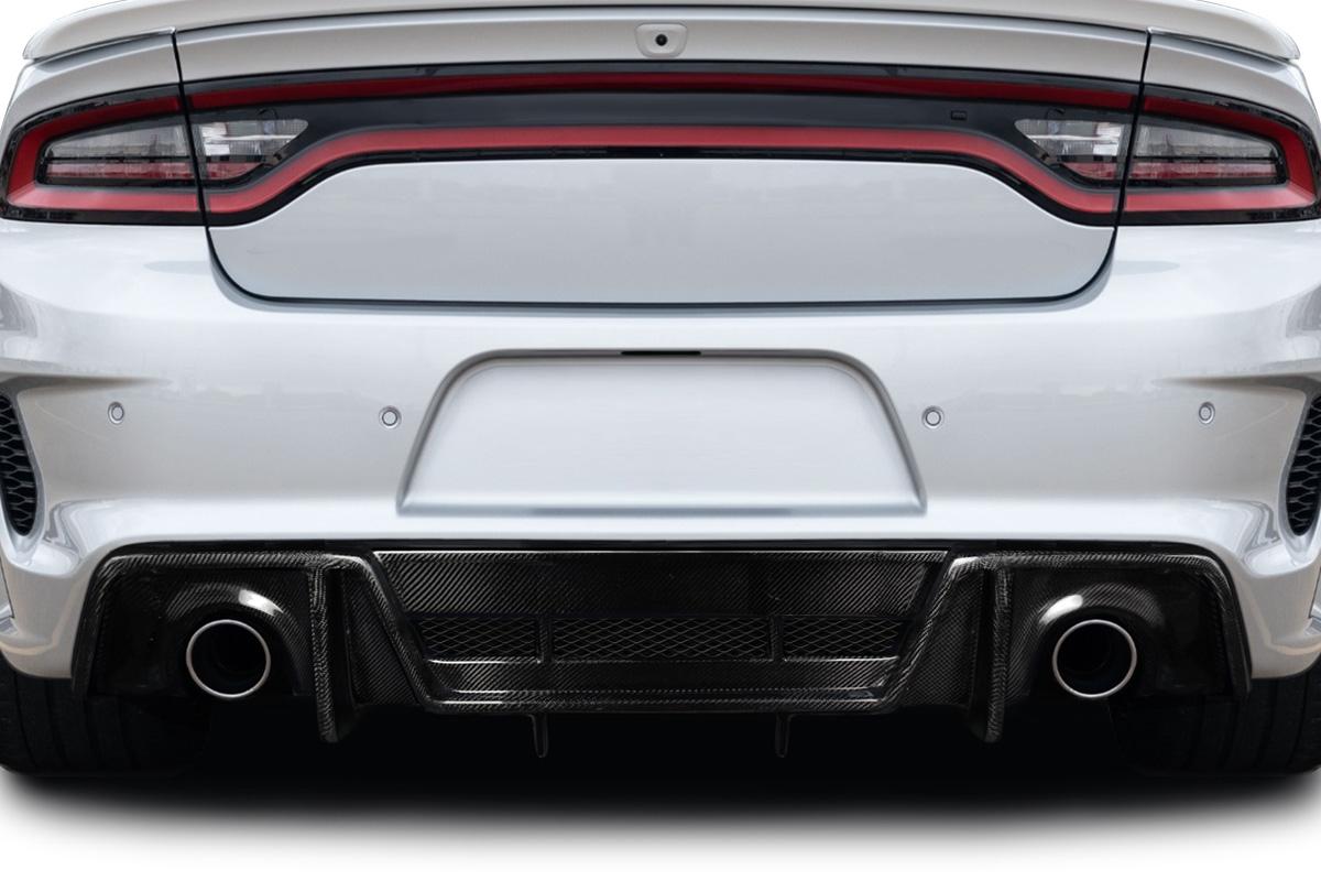 2015-2023 Dodge Charger Carbon Creations Redline Carbon Fiber Rear Lip - Image 1