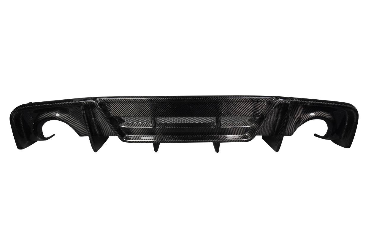 2015-2023 Dodge Charger Carbon Creations Redline Carbon Fiber Rear Lip - Image 2