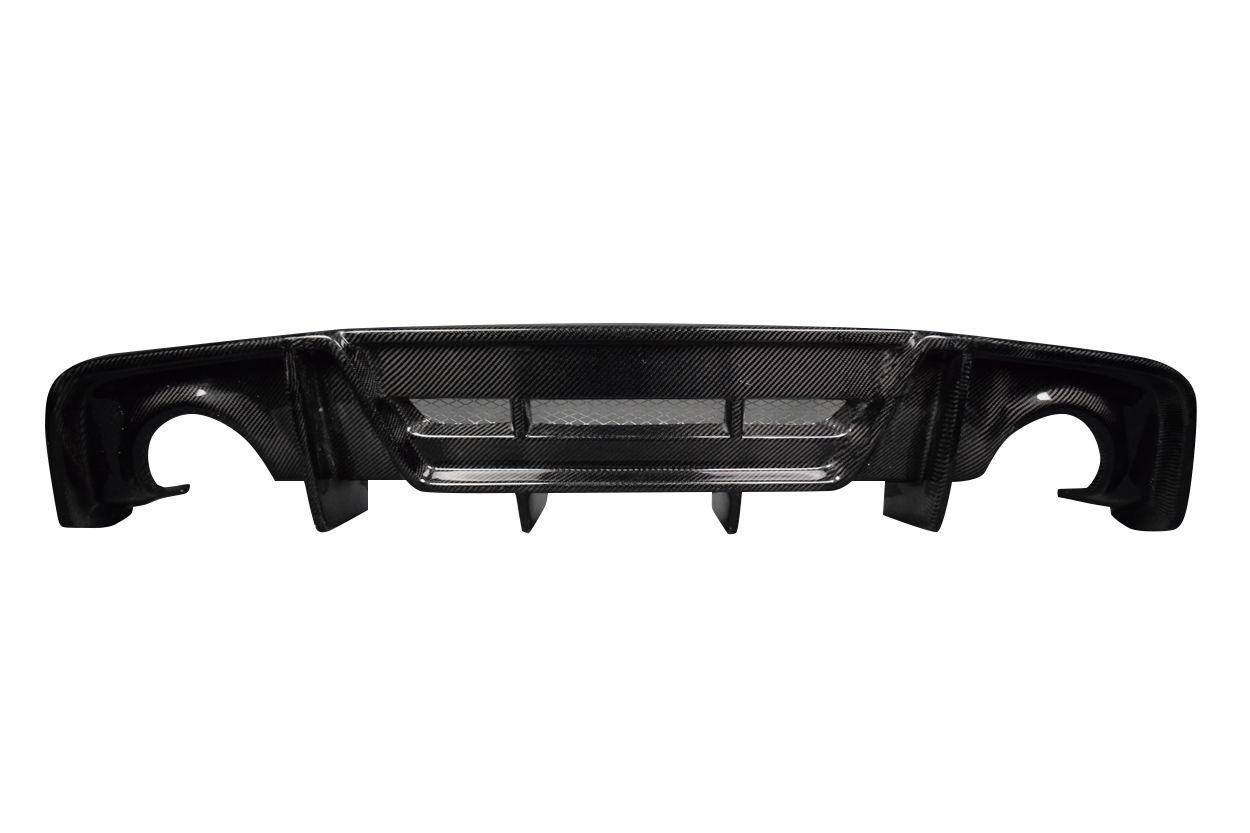 2015-2023 Dodge Charger Carbon Creations Redline Carbon Fiber Rear Lip - Image 3