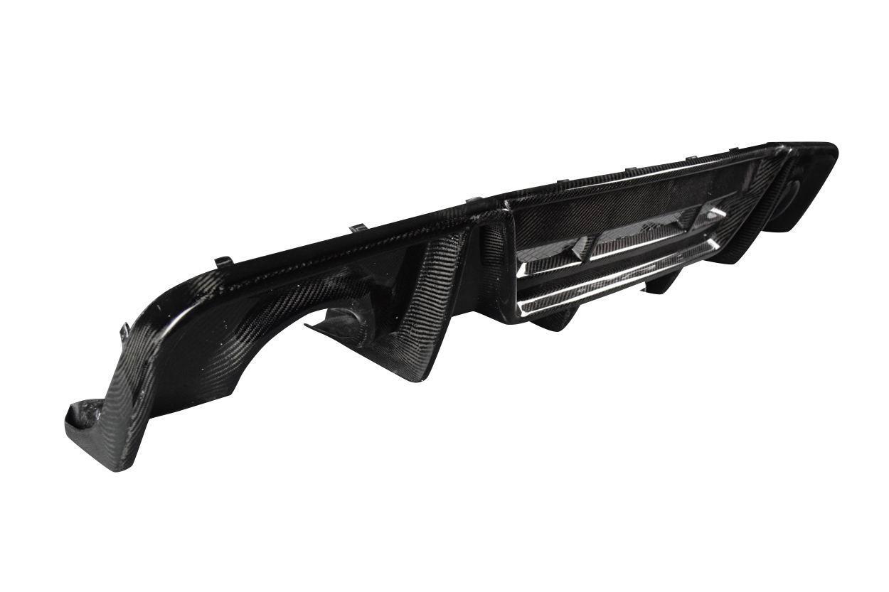2015-2023 Dodge Charger Carbon Creations Redline Carbon Fiber Rear Lip - Image 5