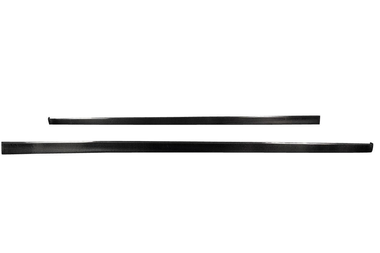 2015-2021 Volkswagen Golf Carbon Creations Silk Carbon Fiber Side Skirts - Image 3