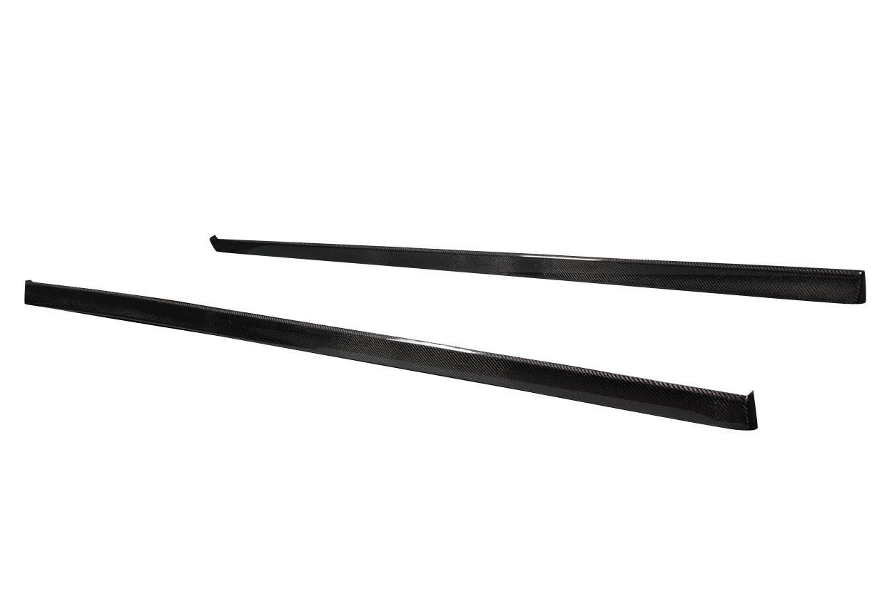 2015-2021 Volkswagen Golf Carbon Creations Silk Carbon Fiber Side Skirts - Image 4