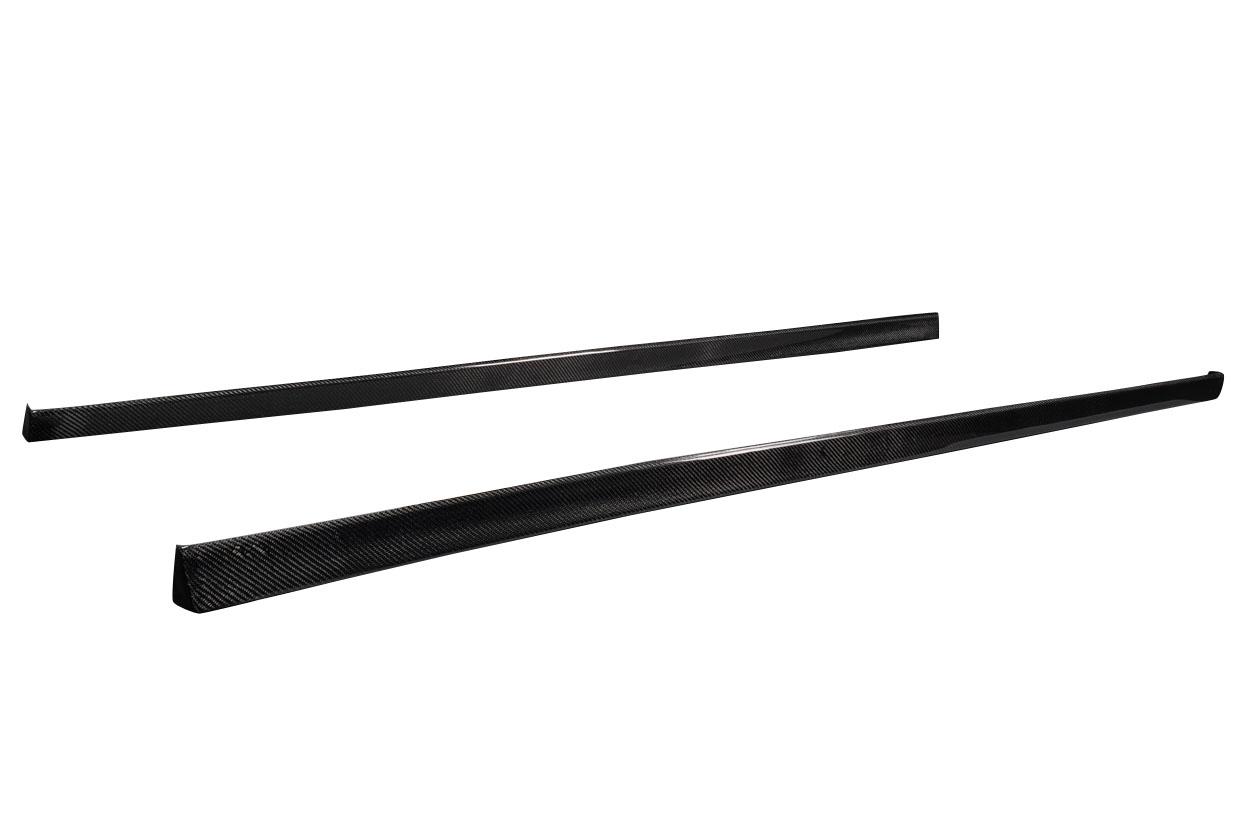 2015-2021 Volkswagen Golf Carbon Creations Silk Carbon Fiber Side Skirts - Image 5